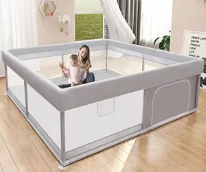 Hiaksedt Baby Playpen 50x50 Inch, Play Pens for Babies and Toddlers