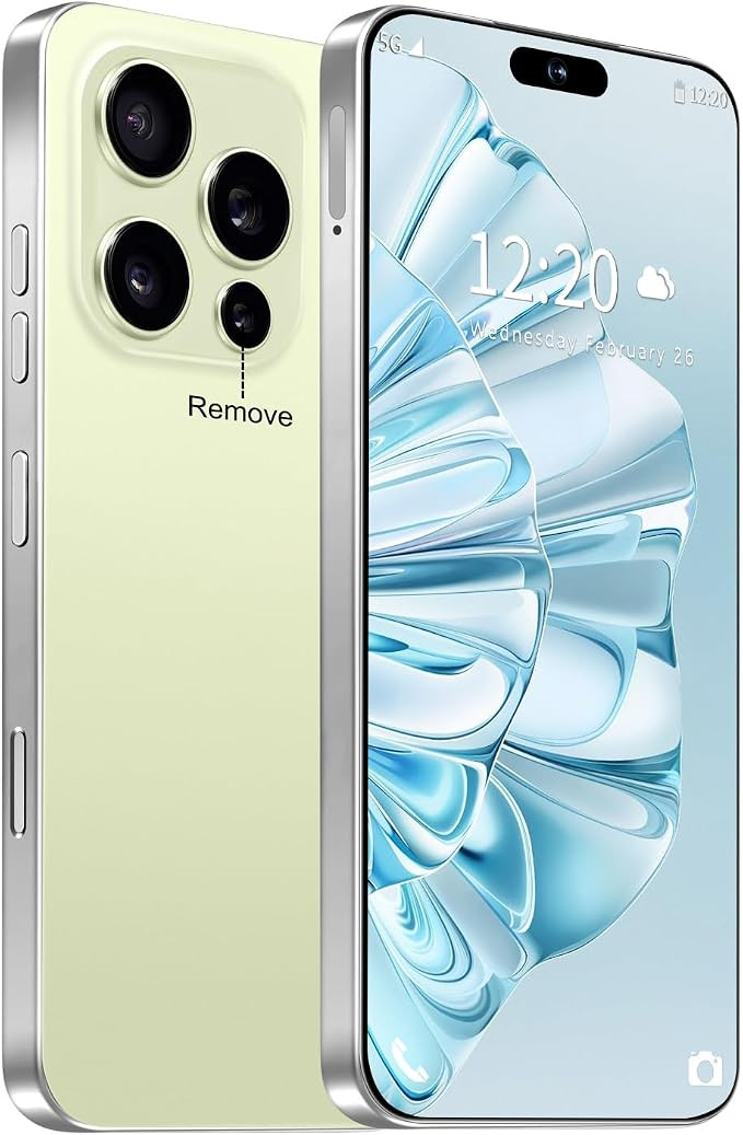 BAOWU 16 Ultra Unlocked Phone, 6.99inch Cell Phone with Android 14 16GB+1TB 7000mAh