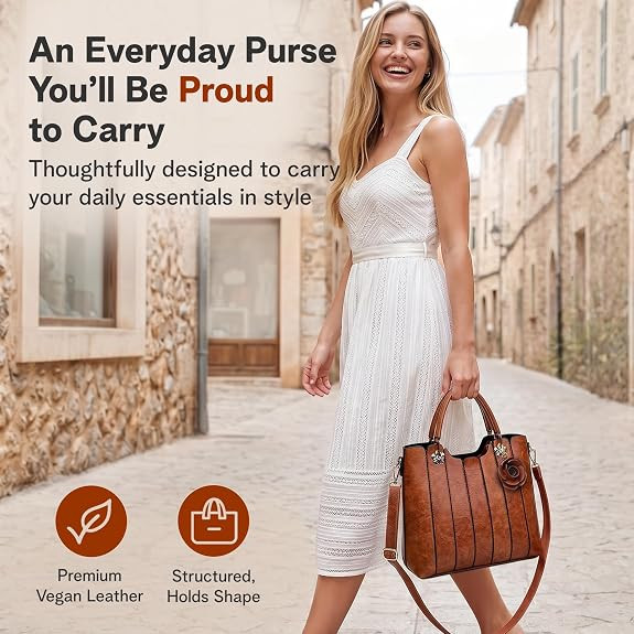 Rofozzi Brown Women's Tote, Crossbody & Satchel Bags
