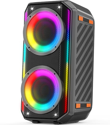 Speakers Bluetooth Wireless, 300W Peak Portable Loud Bluetooth Speaker