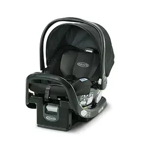 SnugRide SnugFit Infant Car Seat, Baby Car Seat with Anti Rebound Bar for Extra Safety, No-Rethread Harness, Latch Equipped Carseat, Baby Essentials, Gift for