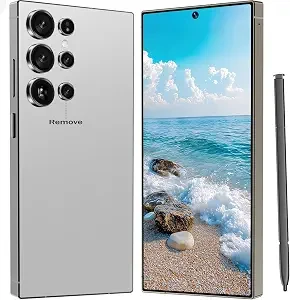 Cell Phones 15 Ultra Smartphones 5G Phone Android 13 Mobile Phones with 8GB+256GB 7" Display 48MP+108MP Camera 6800 mAh Dual SIM/Build-in Pen(Light Blue)