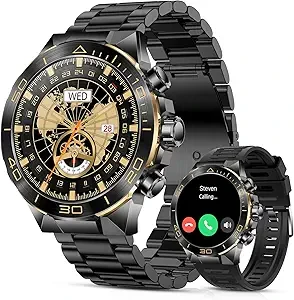 SOUYIE Luxury Smart Watch for Men Bluetooth Call, 1.43