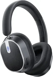 Headphones 120H Playtime Bluetooth 6.0 Wireless Headphones with Power Display