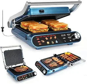 Taylor Swoden 7-in-1 Panini Press Sandwich Maker, Electric Indoor Grill